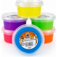 Mbb E-Ticaret Sino SLM-0013 Neon Yuvarlak Slime 24'lü Paket 140 Gr.*6