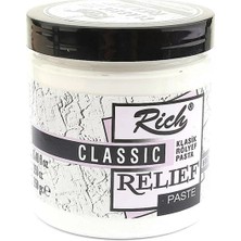 Mbb E-Ticaret Rıch 260-1330 Rölyef Pasta 01983 Beyaz 350 gr