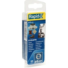 Mbb E-Ticaret Rapid 5000410 Kuşgözü Delik Halka 6mm 25 Adet