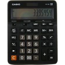 Mbb E-Ticaret Casıo Gx-14 B/s Masa Üstü Hesap Makinası 14 Hane