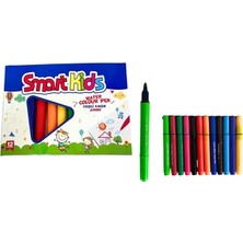 Mbb E-Ticaret Smart 4041 Jumbo Keçeli Kalem 12RENK 12'li*6