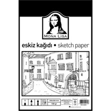 Mbb E-Ticaret Südor Eskiz Kağıdı 25X35 100 gr 10 Yp MN08-1-(***9 Adet***)