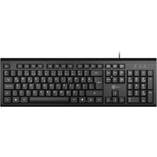 Mbb E-Ticaret Lecoo KB101 Siyah Kablolu Q Klavye