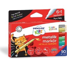 Mbb E-Ticaret Pensan Kidz 7 Renk Temizlenebilir Marker 99930
