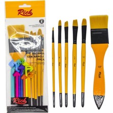 Mbb E-Ticaret Rıch 11224 Set 8 Zemin Fırçası Karma 6 Lı Set 03357
