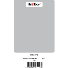 Mbb E-Ticaret Herboy Fon Kartonu 50X70 Gri No:21 160 gr 100 Lü HRB-3116