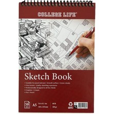 Mbb E-Ticaret Single Color A5 Eskiz Defter 50 Ypr. *96-(***9 Adet***)