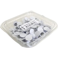 Mbb E-Ticaret Alsa Oynar Göz Renksiz 15MM 100'LÜ-(***6 Adet***)