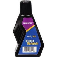 Mbb E-Ticaret Monopol 1121 Istampa Mürekkebi Mavi 12'li *24