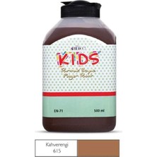 Mbb E-Ticaret Artdeco Kıds Parmak Boyası 118L-615 Kahve 500 Ml.
