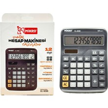 Mbb E-Ticaret Mikro CL-6338 Digital Hesap Makinesi (12DİGİT)