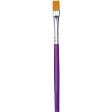 Mbb E-Ticaret Fanart Academy 536C No:4 Sentetik Kıl Yassı Fırça F.7536C-04-(***3 Adet***)
