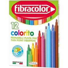 Mbb E-Ticaret Fibracolor Colorito 12 Renk Keçeli Kalem FC-10539SW012SC