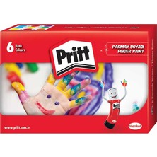 Mbb E-Ticaret Pritt Parmak Boyası 6 Renk 30 Ml. 1221355
