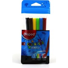 Mbb E-Ticaret Maped 845723 Color Peps Ocean 6 Renk Keçeli Kalem