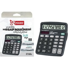 Mbb E-Ticaret Mikro CL-8855 Hesap Makinesi 12DİGİT