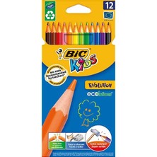 Mbb E-Ticaret Bic Evolutıon 12 Renk Kuru Boya 82902910