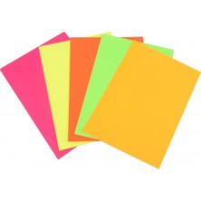 Mbb E-Ticaret Lıno Fosforlu 50X70 Fon Kartonu 10 Lu Karışık PP-0151JQ