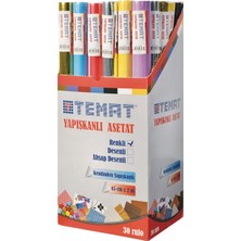 Mbb E-Ticaret Temat 45 cm x 2 mt Renkli Yapışkanlı Asetat 92365
