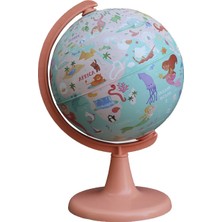 Mbb E-Ticaret Gürbüz 48156 Mermaid Journey Küre+ Puzzle 54 Parça 15 cm