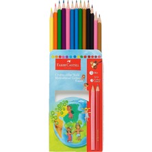 Mbb E-Ticaret Faber Multicolor 12+2 Renk Kuru Boya Kalemi Cow 5088000004