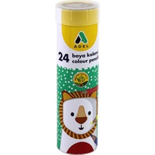 Mbb E-Ticaret Adel 24 Renk Metal Tüp Kuru Boya 360013