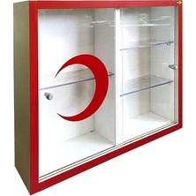 Mbb E-Ticaret Panda Ecza Dolabı 40X50 Çift Sürgülü PAN300