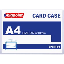 Mbb E-Ticaret Bıgpoınt BP684-04 A4 Afiş Muhafaza Kabı-(***9 Adet***)