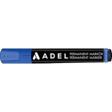 Mbb E-Ticaret Adel Mavi Permanent Kalem Kesik Uç 198101-(***12 Adet***)