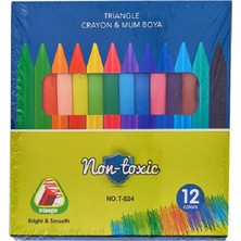 Mbb E-Ticaret Trix 12 Renk Crayon Mum Boya T-824
