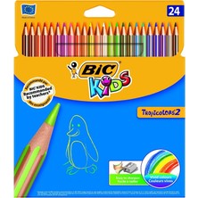 mbb e-ticaret bic tropıcolors 24 renk kuruboya 9375183 (özel )