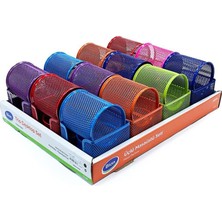 Mbb E-Ticaret Mas 9305 Bıon Metal File 3 Lü Masa Set Tepsi Canlı Renkler