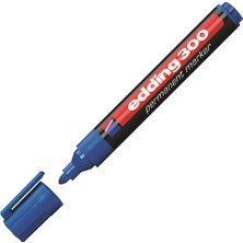 Mbb E-Ticaret Edding 300 Mavi Permanent Marker Kalem-(***12 Adet***)