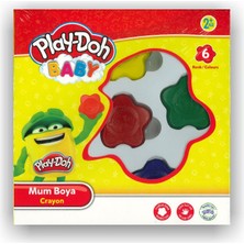 Mbb E-Ticaret Play-Doh Baby 6 Renk Mum Boya CR-018
