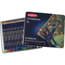 Mbb E-Ticaret Derwent Inktense Mürekkep Bazlı 24 Renk Boya Kalemi DW0700929