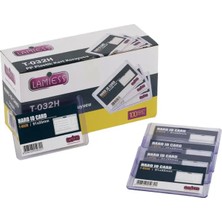 Mbb E-Ticaret Lamiess T-032 H Yatay Plastik Kart Koruyucu 159360003-(***6 Adet***)