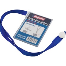 Mbb E-Ticaret Bıgpoınt BP679 105X74 Dikey Kart Kabı  Askı Ipli Yoyolu-(***6 Adet***)