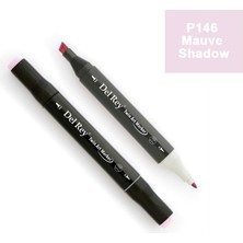 Mbb E-Ticaret Del Rey Twın Marker P145 Pale Lavender Çift Uçlu Grafik Kalemi MN-DR145-(***6 Adet***)