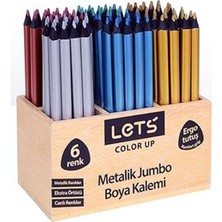 Mbb E-Ticaret Lets  Metalik Boya Kalemi L-4040-(***6 Adet***)