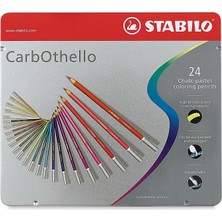 Mbb E-Ticaret Stabılo Carbotello 24 Renk Kuru Boya Metal Kutu 51000964
