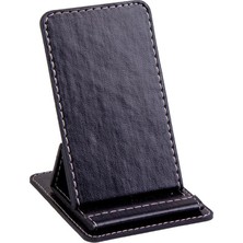 Mbb E-Ticaret Mimaks Dk-15 Suni Deri Masaüstü Telefon Standı