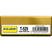 Mbb E-Ticaret Kejea T-529G Altın Mıknatıslı Isimlik 78X22 mm 15307806
