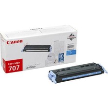 Mbb E-Ticaret Canon 707C Cyan Toner LBP-5000 2500 Sayfalık Orijinal