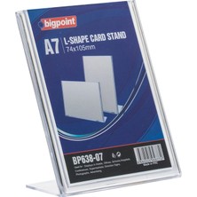 Mbb E-Ticaret Bıgpoınt BP638-07 A7 Afiş Standı Dikey-(***1 Adet***)