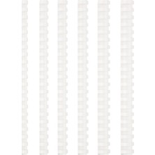 Mbb E-Ticaret Bıgpoınt BP620-14-01 Plastik Spiral 14 mm Beyaz 100 Lü