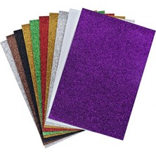 Mbb E-Ticaret Nova Color Simli Fon Kartonu 50X70 Bakır 10 Lu NC-2759