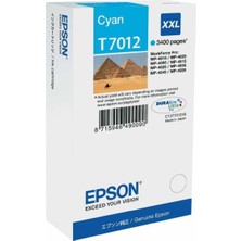 Mbb E-Ticaret Epson Orj. T7012 Xxl Mavi Kartuş Yüksek KAP.3400 Sayfa