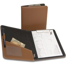 Mbb E-Ticaret 2k 510-8 Taba kapaklı Sekreterlik A5 100 Yaprak Kapasiteli Rainbow Cilp Board Vegan 18,5X23 cm