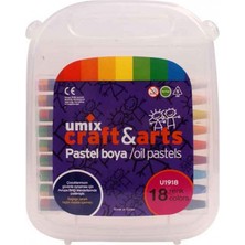 mbb e-ticaret umix 18 renk pastel boya u1918 (özel )