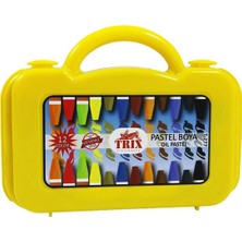 Mbb E-Ticaret Trix 12 Renk Çantalı Pastel Boya T-277